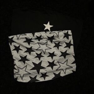 Grey & black star tube tops🖤🩶